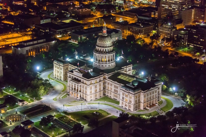 Austin State Capitol  by artist Jared  Tennant